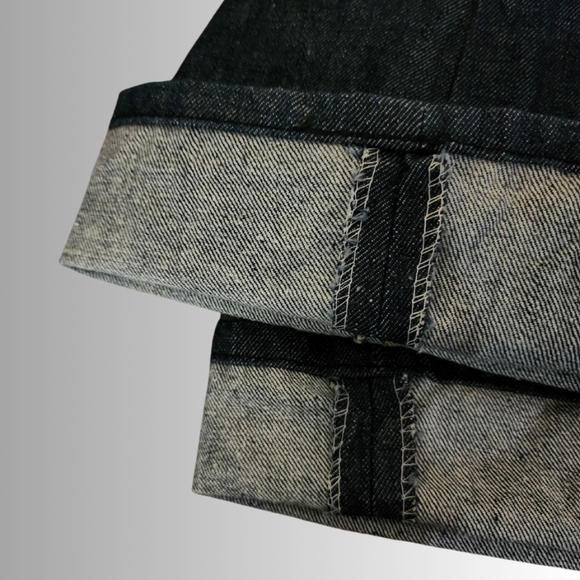 Vintage x 60s Lee Flare Bell Bottom Dark Wash Jean - Picture 8 of 8